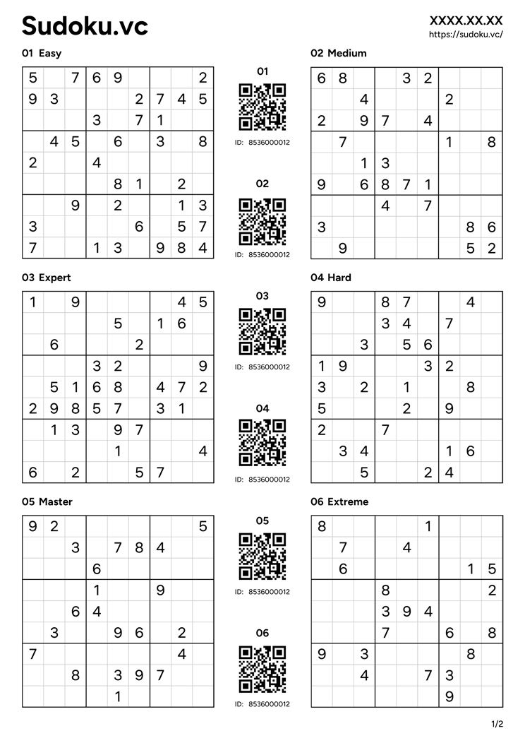 sudoku-printable